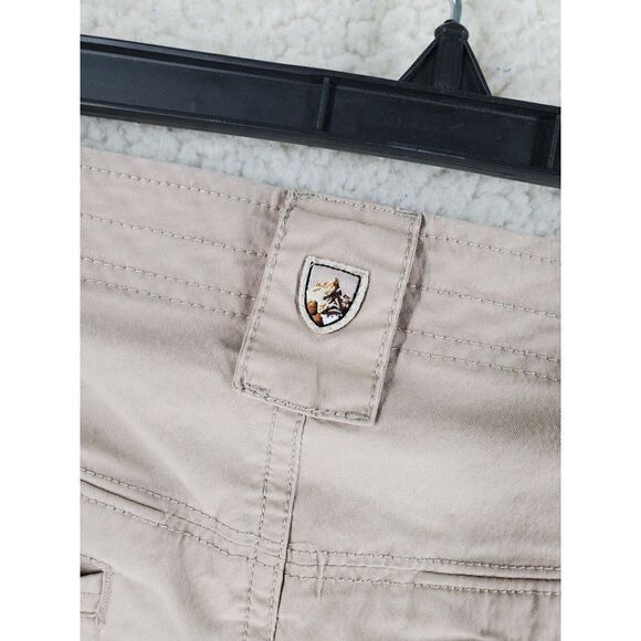 Kuhl Spire Convertible Roll Up Pants Womens 10 R Tan Beige Hiking (31x31.5) - Picture 11 of 16